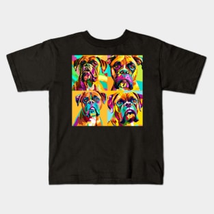 Boxer Pop Art - Dog Lover Gifts Kids T-Shirt